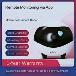 宠物机器人摄像头厂家-智能家居2K WiFi双向音频自动巡逻