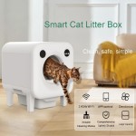 自清洁猫砂盆厂家-智能WiFi自动除臭