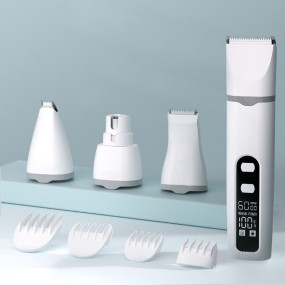 狗剃毛器套装厂家-多功能4合1无线充电美容