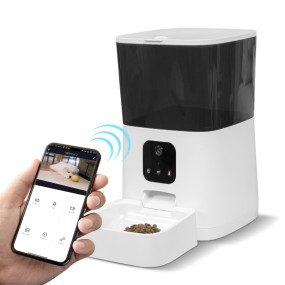 自动宠物喂食器厂家-智能控制定时WIFI APP远程分配