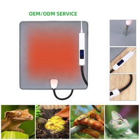 宠物加热垫厂家-OEM爬宠饲养箱带恒温器