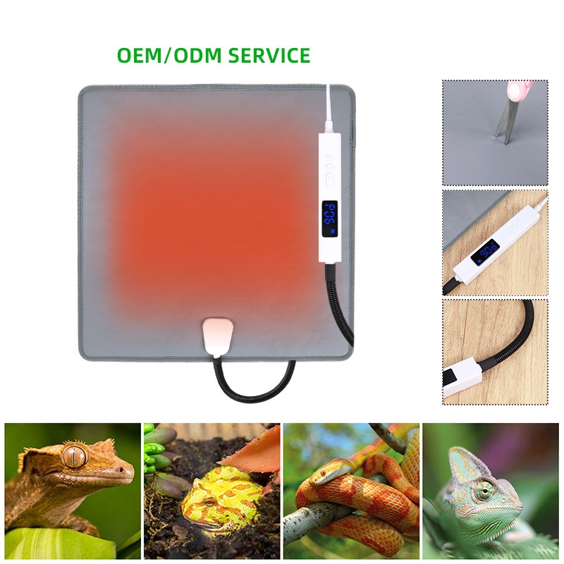 宠物加热垫厂家-OEM爬宠饲养箱带恒温器