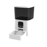 智能宠物喂食器厂家-6L自动定时定量涂鸦APP