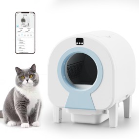 Automatic Cat Toilet Factory - Selling New App Control No Smell Fully Automatic