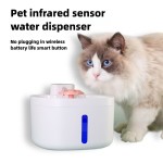 宠物饮水机厂家-新款智能无线2.6L自动过滤