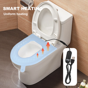 Electric Toilet Seat Supplier - Portable Washable Smart Temperature Control Silicone