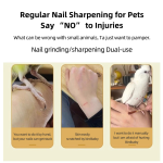 鸟用磨甲器厂家-批发电动鹦鹉爪喙打磨工具