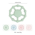 婴儿磨牙棒厂家-新款设计硅胶电动感官食品级振动