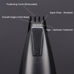 宠物足部修剪器厂家-批发快充静音LED照明剃毛器