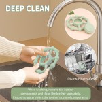 婴儿磨牙棒厂家-新款设计硅胶电动感官食品级振动