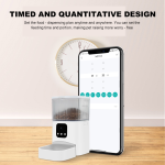 宠物喂食器厂家-工厂自动干粮WIFI微芯片RFID