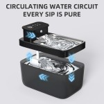 自动饮水机厂家-2.5L容量智能喷泉