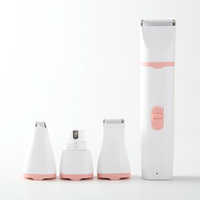 宠物理发器厂家-热销4合1USB充电低噪音套装