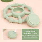 婴儿磨牙棒厂家-新款设计硅胶电动感官食品级振动