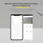 智能宠物喂食器厂家-6L自动定时定量涂鸦APP