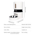 宠物喂食器厂家-4L涂鸦视频WIFI手机APP控制自动