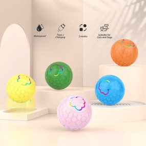 智能猫玩具厂家-电动互动可充电运动球
