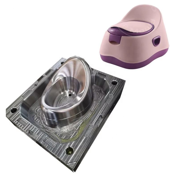 婴儿便盆模具厂家-创新塑料马桶注塑