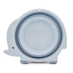 折叠洗脸盆生产商-TPE可爱卡通便携