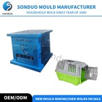 宠物运输箱模具生产商-PP材料航空箱二手