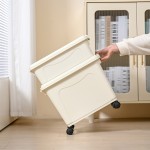 干粮储存容器厂家-加大15kg20kg密封带轮PP