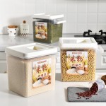 家用储存盒厂家-方形塑料防虫防潮米