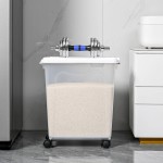 Rice Dispenser Supplier - Multifunctional Plastic Square Polygon Kitchen