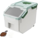 宠物食品容器厂家-批发厨房PP塑料储存桶