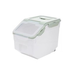 米容器厂家-10kg批发厨房塑料宠物食品储存