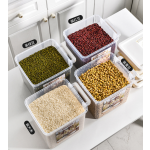 家用储存盒厂家-方形塑料防虫防潮米