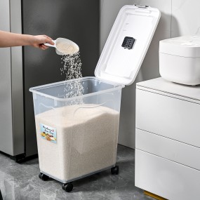 Rice Dispenser Factory - Multifunctional 30kg Microwaveable Kitchen PP