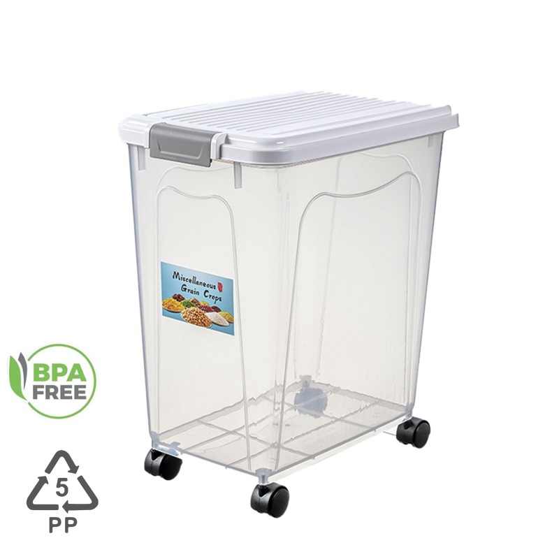 Rice Dispenser Supplier - Multifunctional Plastic Square Polygon Kitchen