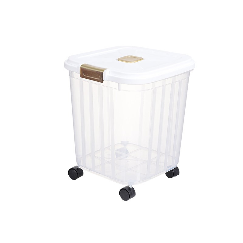 Rice Dispenser Manufacturer - Transparent 25kg Multifunctional Microwavable