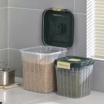 食品容器厂家-透明25kg方形多边形可微波