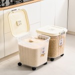 米箱厂家-多功能25kg保鲜方形多边形