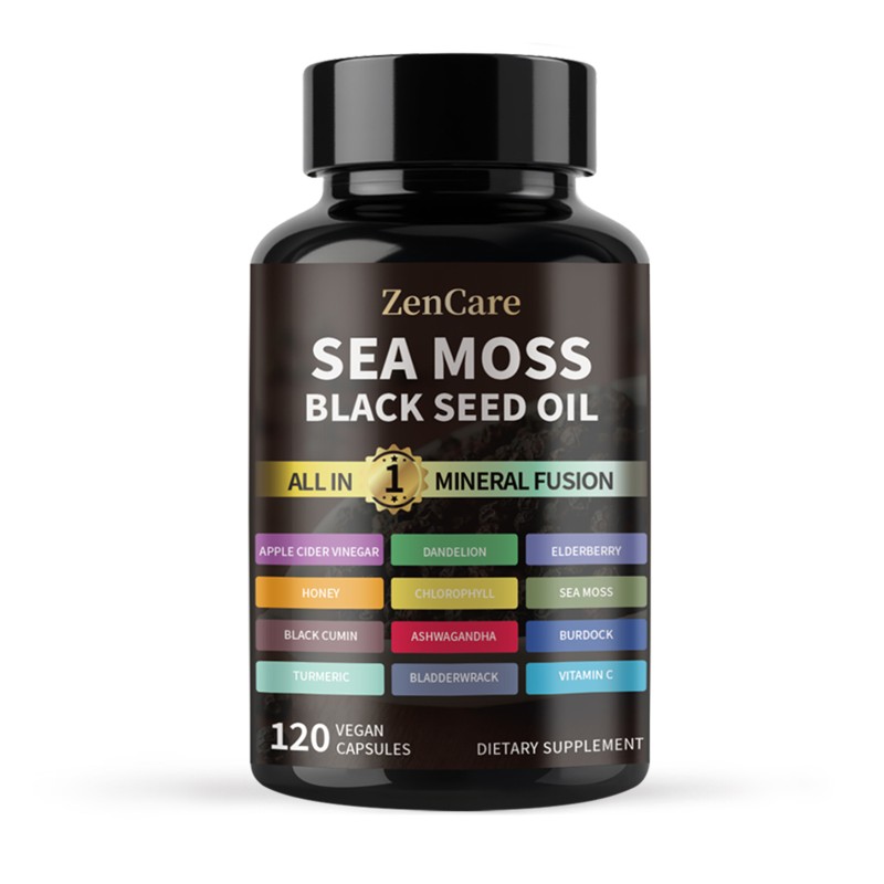 Sea Moss Capsules Factory - Wholesale Herbal Vegan Supplement