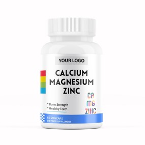 Calcium Magnesium Zinc Capsules Manufacturer - Certified Vegan Capsule