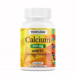Calcium Supplement Tablets Factory - Private Label Vitamin D3