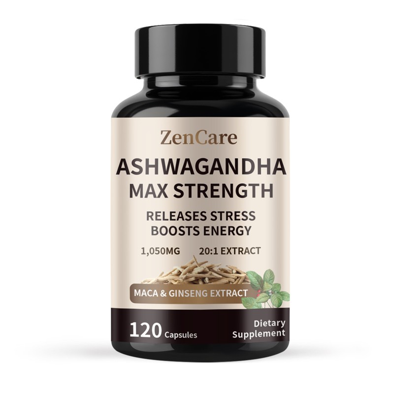 Ashwagandha Capsules Manufacturer - Private Label 1050mg Extra Strength