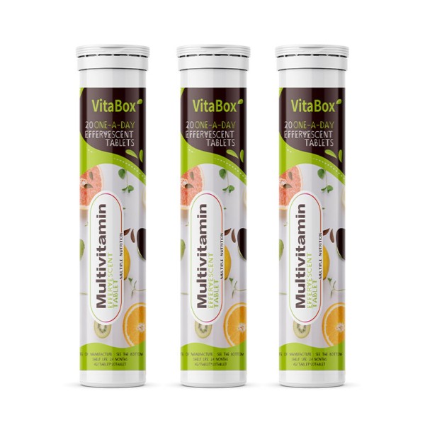 Multivitamin Effervescent Tablets Factory - Orange Flavor Supplement