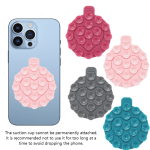 吸盘手机支架厂家-新款心形免提粘合