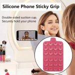 手机壳支架生产商-硅胶吸盘双面