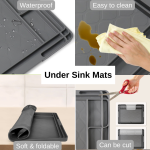 水槽下垫生产商-防水可裁剪架线垫