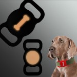 Airtag项圈支架生产商-防水硅胶全身覆盖