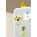 冰箱贴厂家-可定制可爱植物花瓶设计