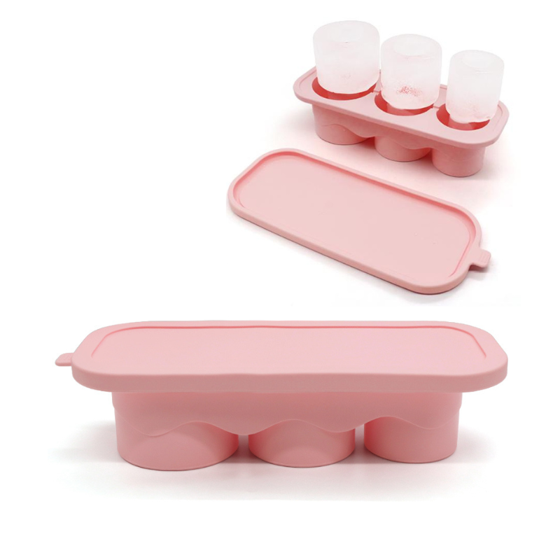 冰格模具生产商-20-40盎司空心硅胶圆柱