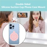 吸盘手机支架厂家-新款心形免提粘合