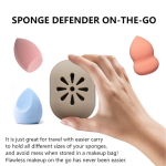 粉扑盒供应商-硅胶双面透气