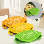 厨房滤网供应商-硅胶夹式可调滤篮