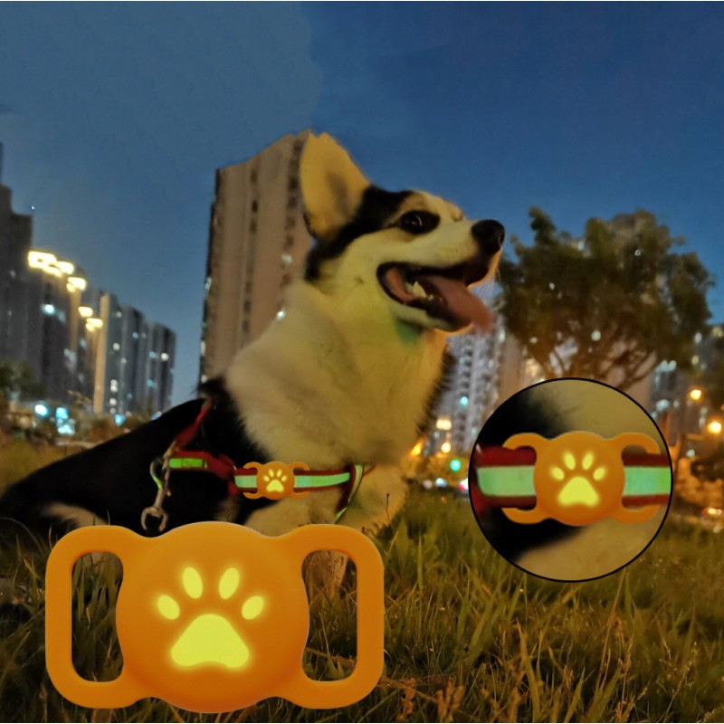 宠物Airtag保护套供应商-防水防刮GPS